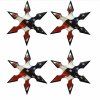 vrhaci hvezdice american flag set shuriken 1