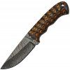 Damascus Twisted Wood Hunter