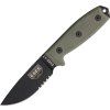 ESEE Serrated Black Model 3 MIL Sheath Black with MOLLE