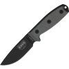 ESEE Plain Std Black Model 3 Sheath Coyote Brown with MOLLE
