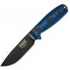 ESEE Plain Black Model 4 3D Blue G10