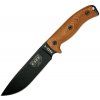 ESEE Model 6  Plain Black Natural Sheath Black