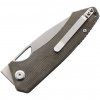 pmp knives spartan linerlock green micarta