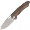 pmp knives spartan linerlock brown micarta