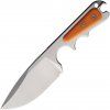 pmp knives pitbull neck knife orange g10