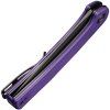 civivi mini asticus black stonewash purple g10