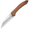 Civivi Hadros Satin Finish Brown Micarta
