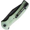 civivi cogent black stonewash sandvik jade g10