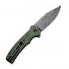 civivi cogent damascus green micarta