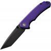 Civivi Brazen Black Stonewash Tanto Purple G10