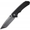 Civivi Brazen Damascus Tanto Black Micarta C2023DS-1