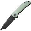 Civivi Brazen Black Stonewash Tanto Jade G10