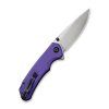 civivi brazen stonewash drop point purple g10