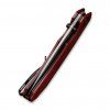 civivi brazen stonewash drop point burgundy g10