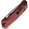 civivi brazen stonewash drop point burgundy g10