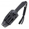 civivi elementum fixed blade black stonewash black g10