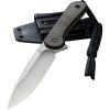 civivi elementum fixed blade satin finish green micarta