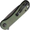 civivi elementum black tanto green micarta