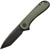 Civivi Elementum Black Tanto Green Micarta C907TE