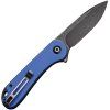 civivi elementum black stonewash blue g10