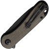 civivi elementum black stonewash green micarta