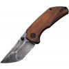 civivi thug 2 damascus tanto wood