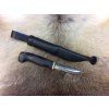 wood jewel puukko black 19 cm 23BLACK