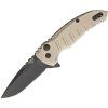 Hogue X1-MicroFlip Black Drop Point Dark Earth Aluminum