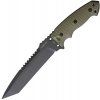 Hogue EX-F01 Black Tanto Green G10