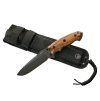 hogue ex f01 14cm black drop point cocobolo hardwood