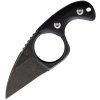 Fred Perrin Shorty Neck Knife Black G10