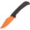 hogue extrak orange clip point black g10