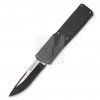 lightning otf black and satin finished serrated partially
