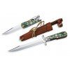 a g a campolin wild boar knife abalone shell 1