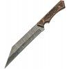 Damascus Celtic Sailors Seax Wood