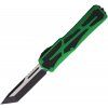 heretic knives colossus blackwash satin tanto green aluminum