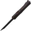 heretic knives colossus blackwash tanto rootbeer aluminum