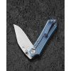 bestech knives icarus satin finish blue titanium
