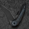 bestech knives blind fury black stonewash black titanium marble