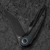 bestech knives blind fury black stonewash black titanium blue marble