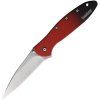 kershaw leek stonewash magnacut red aluminum