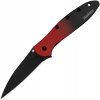 Kershaw Leek Black MagnaCut Red Aluminum