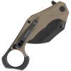 kershaw outlier blackwash tan