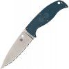 Spyderco Enuff 2 Fixed Blade K390 Serrated