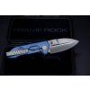 extrema ratio frame rock titan blue satin
