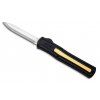 akc f 20 otf drop point black im brass