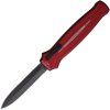 Piranha Knives Auto Rated-X OTF Black Red