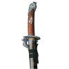 0102087 gladius replica wakizashi shimazu manico legno rosso