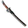 0102088 gladius replica wakizashi shimazu manico legno rosso 2