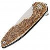 bestech knives bambi mirror damascus stag